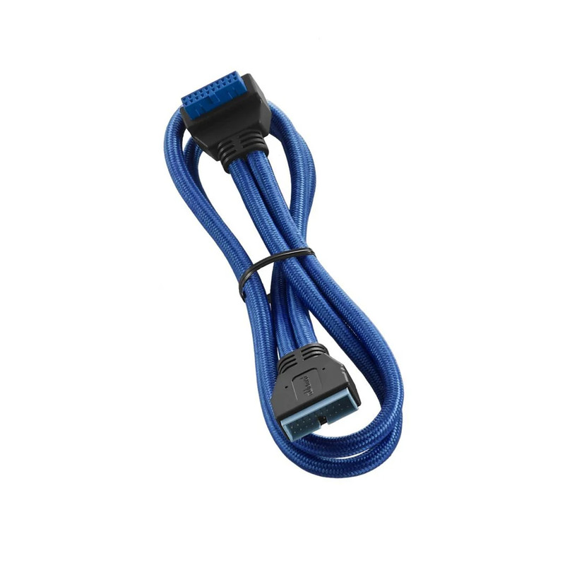 CableMod ModFlex Right Angle Internal USB 3.0 50cm - Blue - كابل